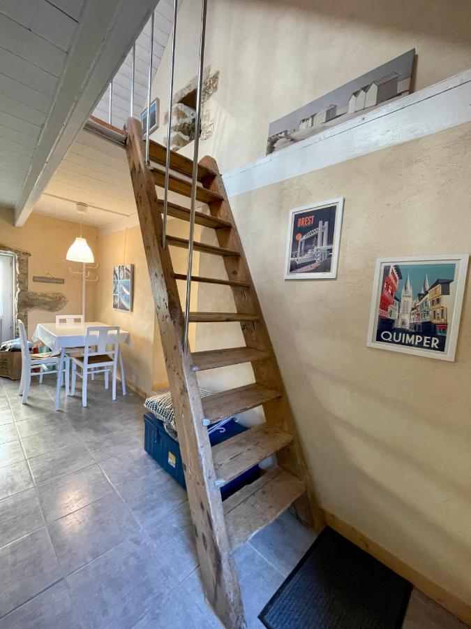 Apartmán Authentique Penty Au Coeur Du Bourg Roscanvel Exteriér fotografie